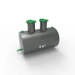 Фото емкости подземной стальной ЕП 6 м3 Емкость подземная стальная ЕП 6 кубов