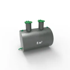 Фото емкости подземной стальной ЕП 8 м3 Емкость подземная стальная ЕП 8 кубов